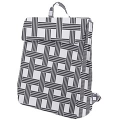Seamless Stripe Pattern Lines Flap Top Backpack by Apen