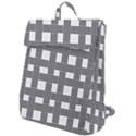 Seamless Stripe Pattern Lines Flap Top Backpack View1