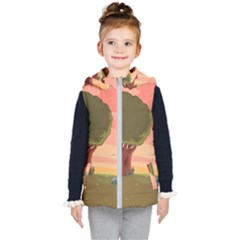 Cartoon Network Adventure Time Kids  Hooded Puffer Vest by Sarkoni