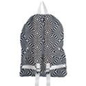 Background Pattern Halftone Black White Foldable Lightweight Backpack View2