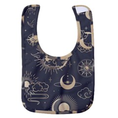 Star Colorful Christmas Abstract Baby Bib by Ndabl3x