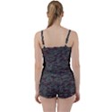 Full Frame Shot Of Abstract Pattern Tie Front Two Piece Tankini View2