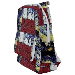 Cartoon Dog House Van Gogh Travelers  Backpack by Modalart