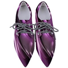 Fractal Mathematics Abstract Pointed Oxford Shoes by Amaryn4rt