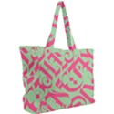 Pattern Ornament Gothic Style Elegant Font Tattoos Simple Shoulder Bag View2