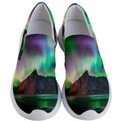 Aurora Borealis Nature Sky Light Women s Lightweight Slip Ons by Pakjumat