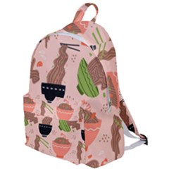 Japanese Street Food Soba Noodle In Bowl The Plain Backpack by Pakjumat