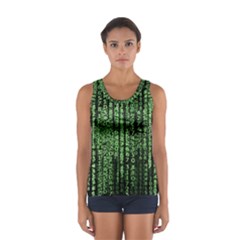 Matrix Technology Tech Data Digital Network Sport Tank Top  by Pakjumat