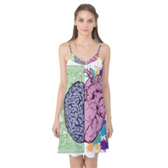Brain Heart Balance Emotion Camis Nightgown  by Maspions