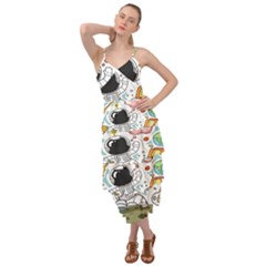 Sketch Cute Child Funny Layered Bottom Dress by Hannah976