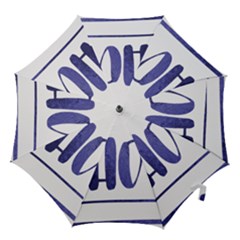 Ho Ho Ho! Christmas Minimalist Hook Handle Umbrellas (medium) by ConteMonfrey
