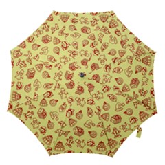 Bw Christmas Icons   Hook Handle Umbrellas (medium) by ConteMonfrey