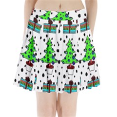 It`s Cold Outside  Pleated Mini Skirt by ConteMonfrey