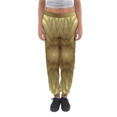 Background Pattern Golden Yellow Women s Jogger Sweatpants by Hannah976