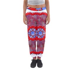 Tile Pattern Background Image Women s Jogger Sweatpants by Hannah976