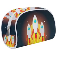 Rocket Take Off Missiles Cosmos Make Up Case (medium) by Sarkoni