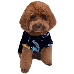 Astronaut Planet Space Science Dog T-shirt by Sarkoni