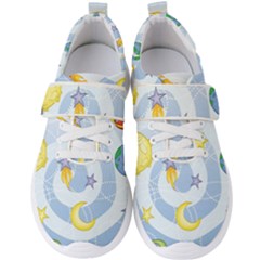 Science Fiction Outer Space Men s Velcro Strap Shoes by Sarkoni