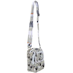 Cute Cat Seamless Pattern Shoulder Strap Belt Bag by Apen