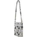 Cute Cat Seamless Pattern Multi Function Travel Bag View2