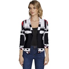 Vintage Car Hot Rod Motor Vehicle Women s Casual 3/4 Sleeve Spring Jacket by Sarkoni