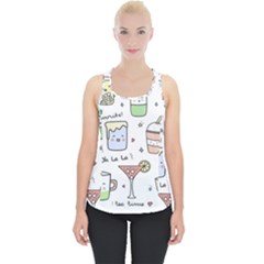 Drinks Cocktails Doodles Coffee Piece Up Tank Top by Apen