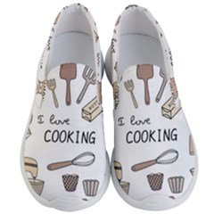 I Love Cooking Baking Utensils Knife Men s Lightweight Slip Ons by Apen