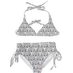 Zebra Wildlife Animal Mammal Kids  Classic Bikini Set by Apen