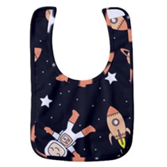 Astronaut Space Rockets Spaceman Baby Bib by Ravend
