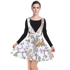 Pattern Design Art Decoration Plunge Pinafore Dress by Ravend