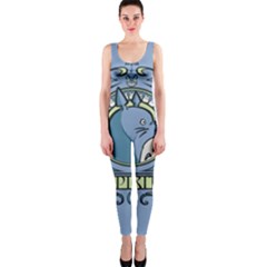 Drawing Illustration Anime Cartoon My Neighbor Totoro One Piece Catsuit by Sarkoni