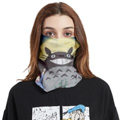 Illustration Anime Cartoon My Neighbor Totoro Face Covering Bandana (two Sides) by Sarkoni