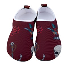 Tattoo Old School Background Pattern Kids  Sock-style Water Shoes by Bedest