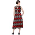 Dart Board Round Neck Boho Dress View2