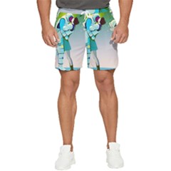 Astronaut Kiss Space Baby Men s Runner Shorts by Bedest