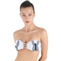 Donkey Ass Funny Nice Cute Floppy Twist Bandeau Bikini Top View1