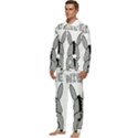Donkey Ass Funny Nice Cute Floppy Men s Long Sleeve Velvet Pocket Pajamas Set View3
