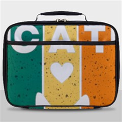 Cat Kitten Pet Animal Feline Cat Full Print Lunch Bag by Sarkoni