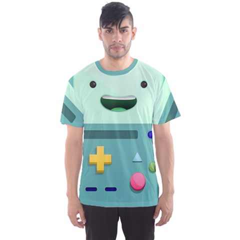 Bmo Adventure Time Men s Sport Mesh T-shirt by Bedest