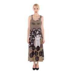 Cute Anime Scenery Artwork Fanart Sleeveless Maxi Dress by Bedest