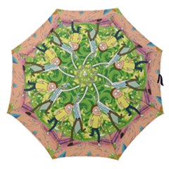 Rick And Morty Adventure Time Cartoon Straight Umbrellas by Bedest