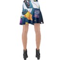 Spaceship Astronaut Space Wrap Front Skirt View2