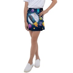 Spaceship Astronaut Space Kids  Tennis Skirt by Hannah976