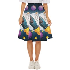 Spaceship Astronaut Space Classic Short Skirt by Hannah976