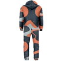 Dessert and Mily way  Pattern  Hooded Jumpsuit (Men) View2