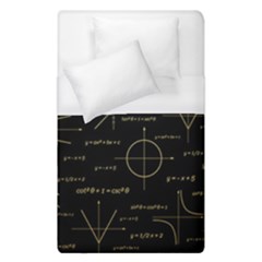Abstract Math Pattern Duvet Cover (single Size) by Hannah976