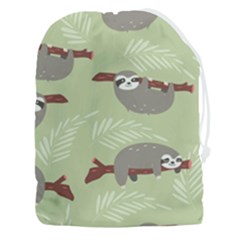 Sloths Pattern Design Drawstring Pouch (3xl) by Hannah976