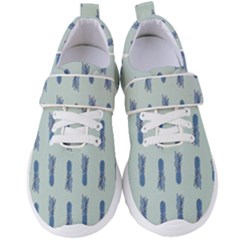 Blue King Pineapple  Women s Velcro Strap Shoes by ConteMonfrey