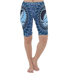 Grateful Dead Butterfly Pattern Cropped Leggings  by Bedest