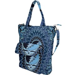 Grateful Dead Butterfly Pattern Shoulder Tote Bag by Bedest